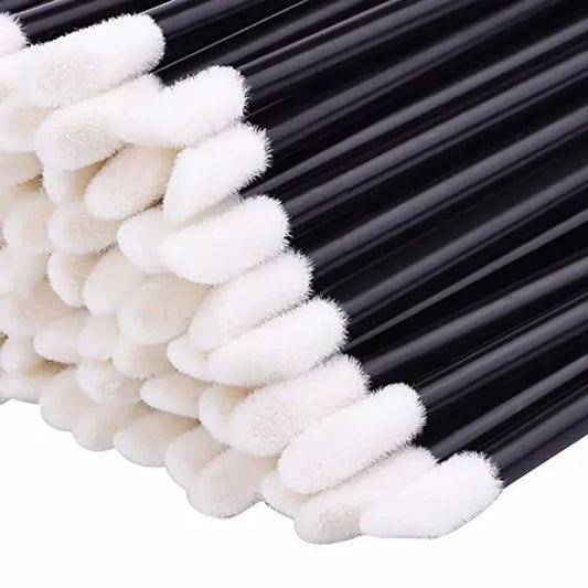 100PCS Wholesale Hotting Lip Brush Lipstick Gloss Wands Applicator Perfect Best Make Up makeup Disposable Women Accessories