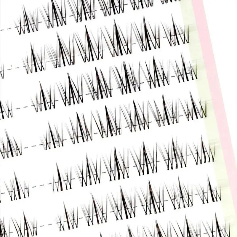 MIAOJIE Sunflower False Eyelashes Black Natural Manga Lashes Anime Eyelashes Large Capacity Eyelashes Extension Chinese Makeup