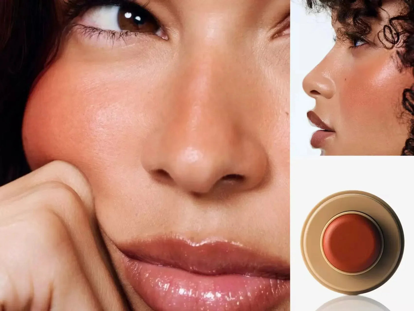 Rhod New Face Spray Glazing Mist Hydrating Lip Gloss Rouge Powder Pocket Blush Cream Lipstick Makeup Milk Cepamide Blusher Stick