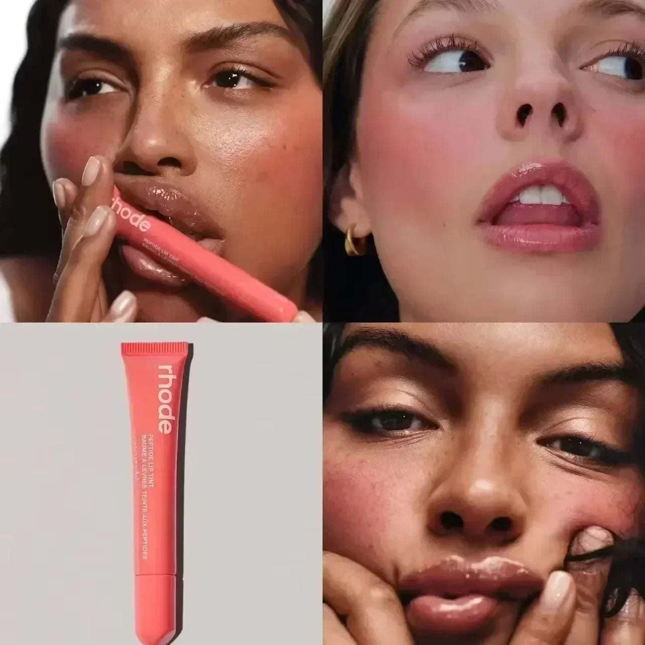 Rhod New Face Spray Glazing Mist Hydrating Lip Gloss Rouge Powder Pocket Blush Cream Lipstick Makeup Milk Cepamide Blusher Stick