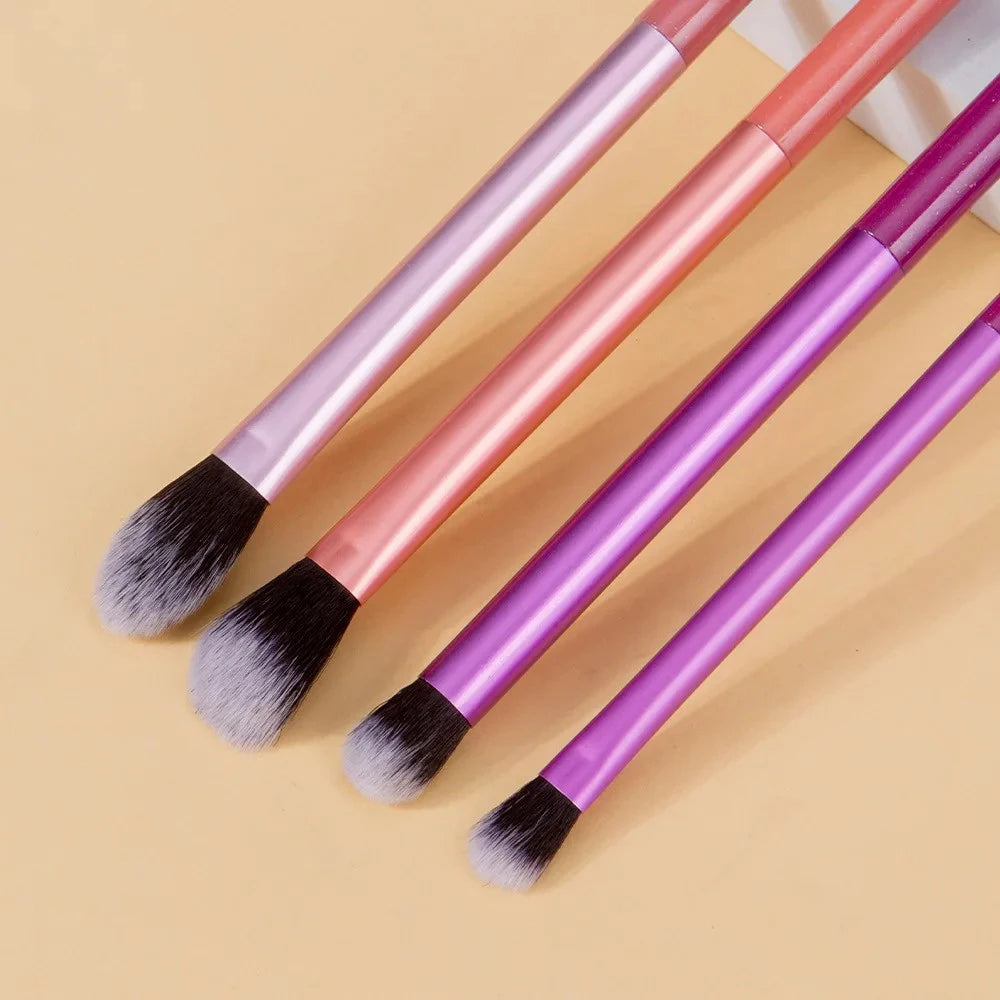 Makeup Brush Kit Soft 8pcs Synthetic Hair Make Up Brushes Foundation Blush Eyeshadow Cosmetic Makeup Tools