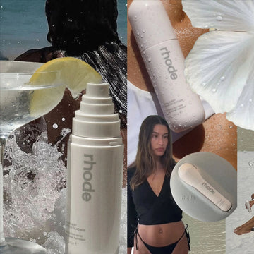 Rhod New Face Spray Glazing Mist Hydrating Lip Gloss Rouge Powder Pocket Blush Cream Lipstick Makeup Milk Cepamide Blusher Stick