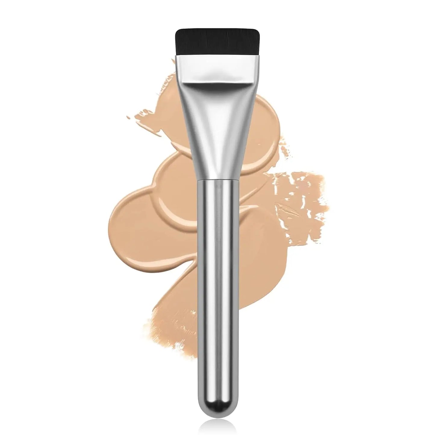 Flat Foundation brush, mask brush, makeup spatula, Liquid foundation brush, Korean cream brush, delicate makeup