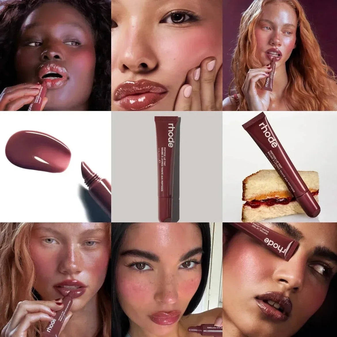 Rhod New Face Spray Glazing Mist Hydrating Lip Gloss Rouge Powder Pocket Blush Cream Lipstick Makeup Milk Cepamide Blusher Stick