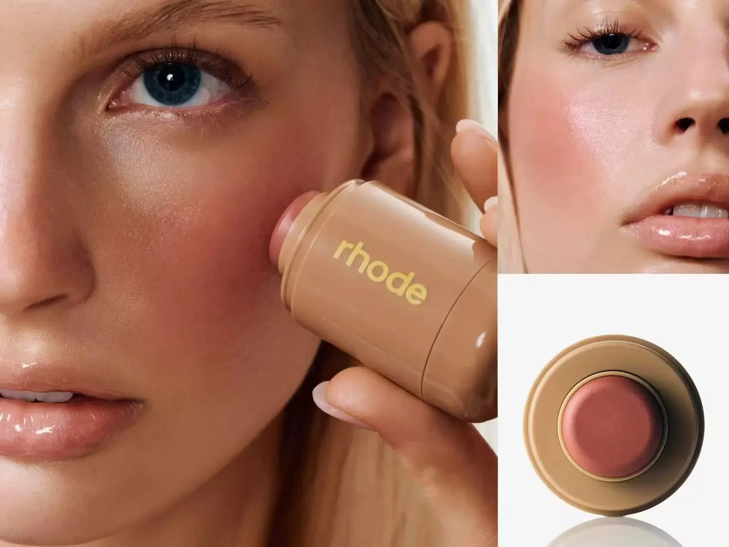 Rhod New Face Spray Glazing Mist Hydrating Lip Gloss Rouge Powder Pocket Blush Cream Lipstick Makeup Milk Cepamide Blusher Stick