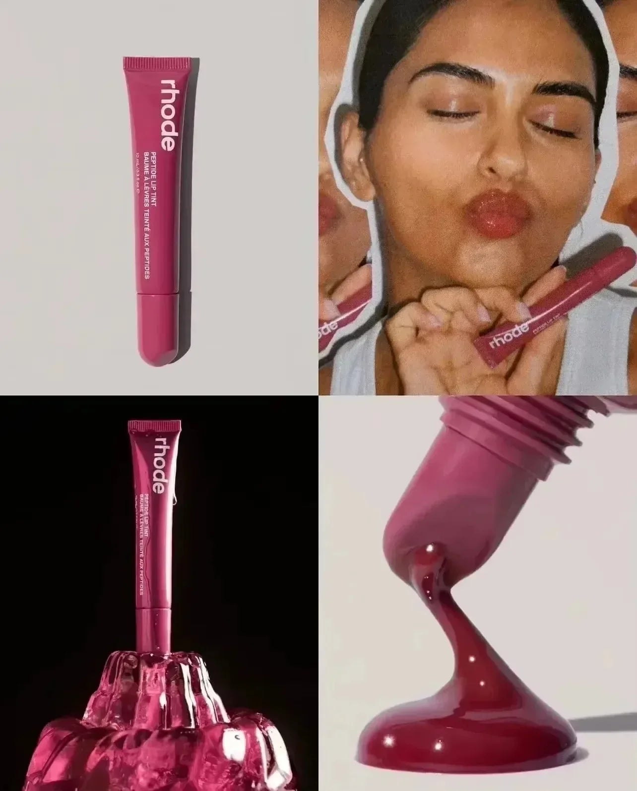 Rhod New Face Spray Glazing Mist Hydrating Lip Gloss Rouge Powder Pocket Blush Cream Lipstick Makeup Milk Cepamide Blusher Stick