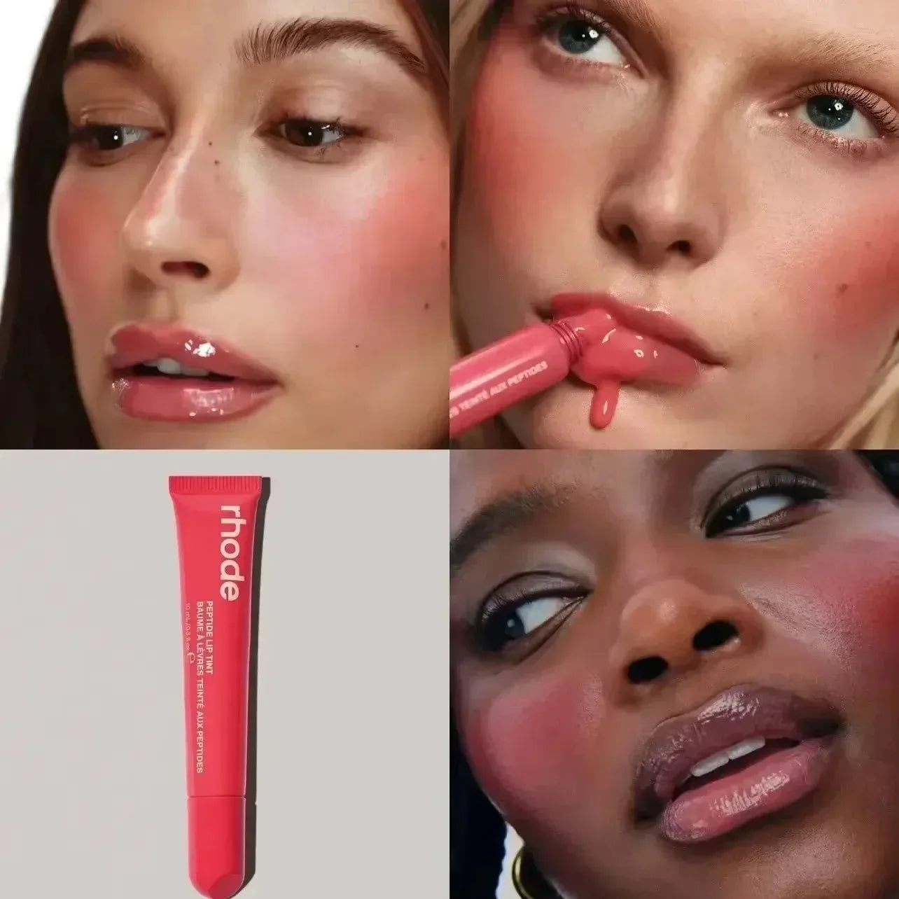 Rhod New Face Spray Glazing Mist Hydrating Lip Gloss Rouge Powder Pocket Blush Cream Lipstick Makeup Milk Cepamide Blusher Stick