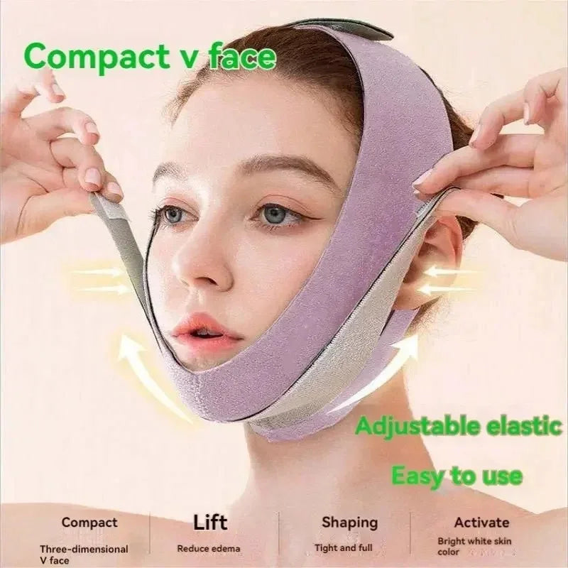 Slimming Face Belt Lifting Double Chin Face Mask Tight But Not Strangling SuitableFor All Kinds Of Face Shape Slimming Tool