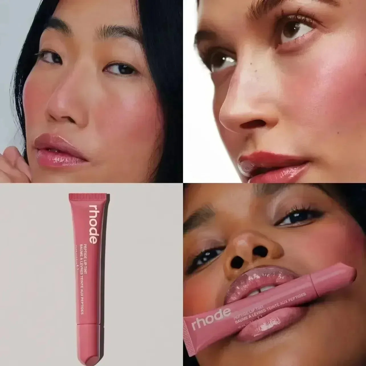 Rhod New Face Spray Glazing Mist Hydrating Lip Gloss Rouge Powder Pocket Blush Cream Lipstick Makeup Milk Cepamide Blusher Stick